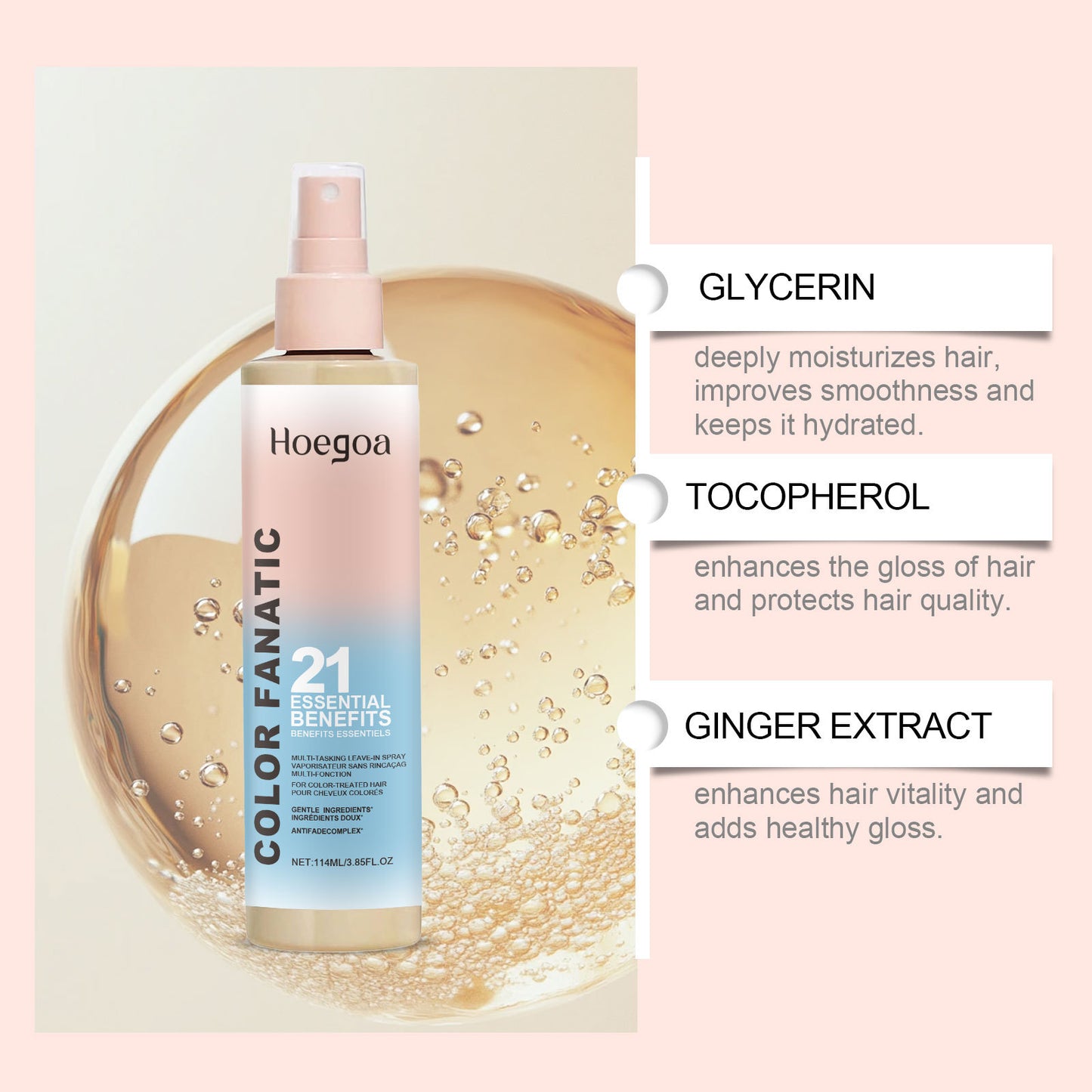 Hot Dyeing Hair Care Spray