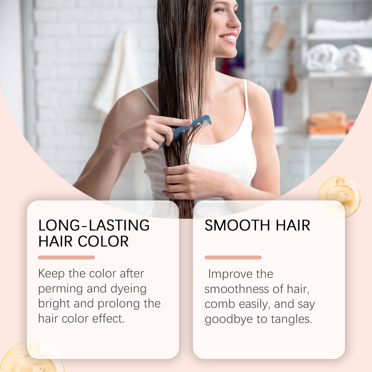 Hot Dyeing Hair Care Spray